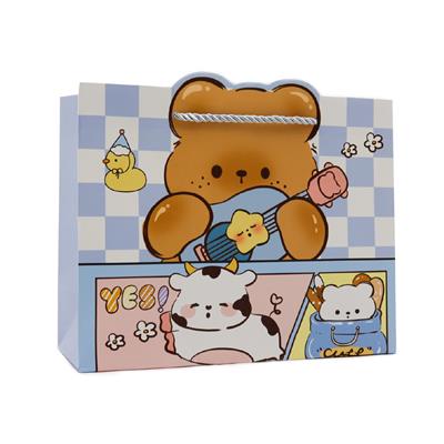 24x20 Sevimli Figürlü Hediye Çantası - M11