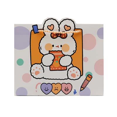 24x20 Sevimli Figürlü Hediye Çantası - M2