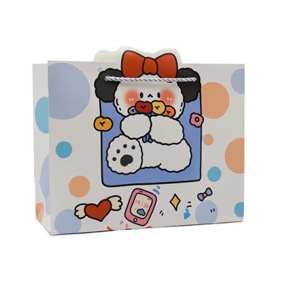 24x20 Sevimli Figürlü Hediye Çantası - M3