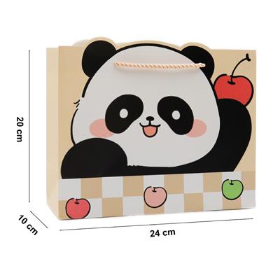 24x20 Sevimli Figürlü Hediye Çantası - M6