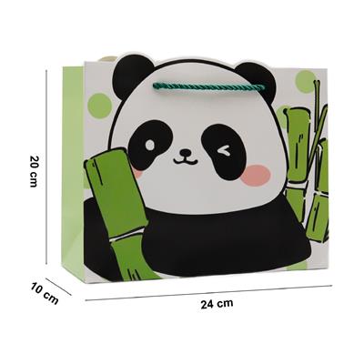 24x20 Sevimli Figürlü Hediye Çantası - M5