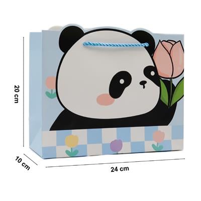 24x20 Sevimli Figürlü Hediye Çantası - M8