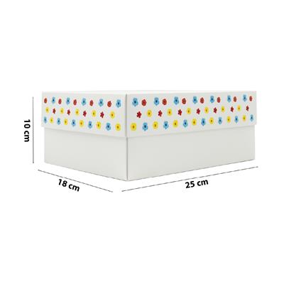 25x18x10 Anneler Gününe Özel Kapaklı Hediye Kutusu M1