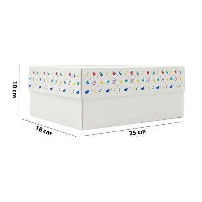 25x18x10 Doğum Gününe Özel Kapaklı Hediye Kutusu M4