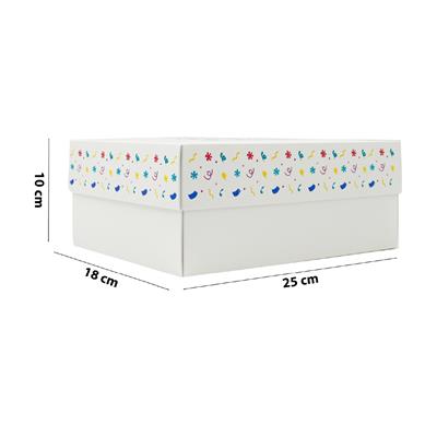 25x18x10 Doğum Gününe Özel Kapaklı Hediye Kutusu M1