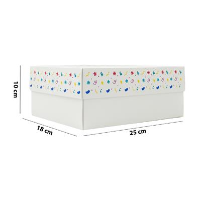 25x18x10 Doğum Gününe Özel Kapaklı Hediye Kutusu M6