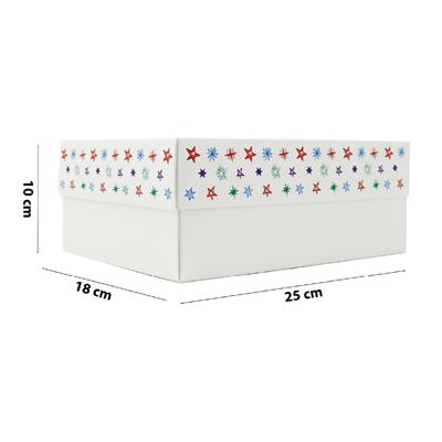25x18x10 Özel Tasarım Kapaklı Hediye Kutusu M2