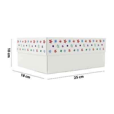25x18x10 Özel Tasarım Kapaklı Hediye Kutusu M1