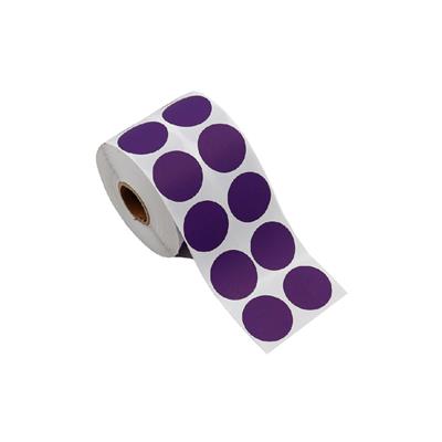 3 CM Mor Renk Nokta Etiket - 20 Adet