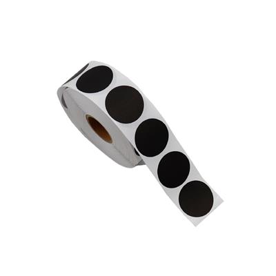 3 CM Siyah Renk Nokta Etiket - 20 Adet