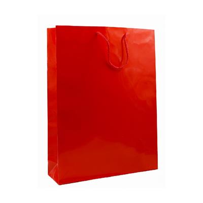 35x45 Kırmızı Karton Çanta - 2li Paket