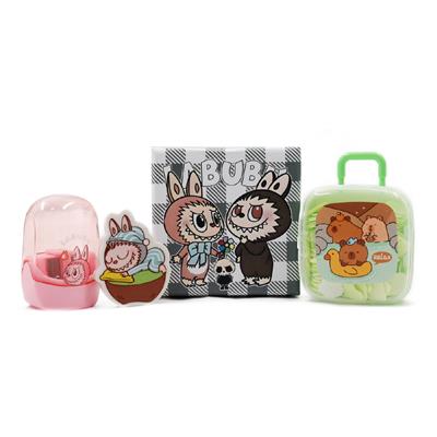 6,5x6,5 CM Labubu Mini Hediye Kutusu | Sevimli Karakter Kutulu Koleksiyon Ürünü