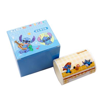 6x4 Stitch Temalı Rulo Etiket (70 Adet)