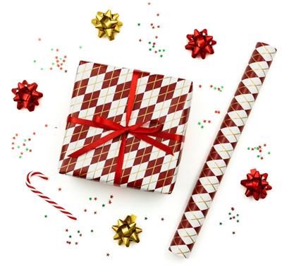 70x100 Yılbaşı Temalı Hediye Paketleme Kağıdı - 2li Paket - M22