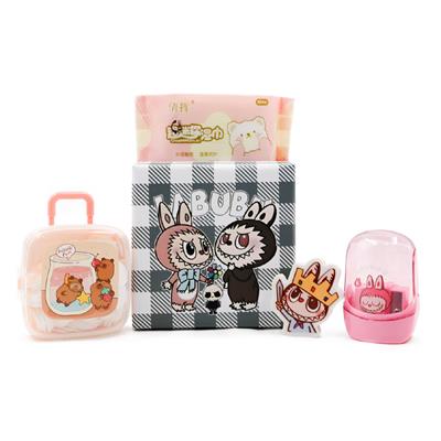 7,5x7,5 CM Labubu Mini Hediye Kutusu | Sevimli Karakter Kutulu Koleksiyon Ürünü