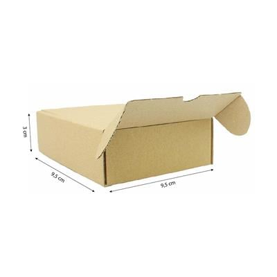 9,5x9,5x3 Kilitli E-ticaret Kutusu (5li Paket)