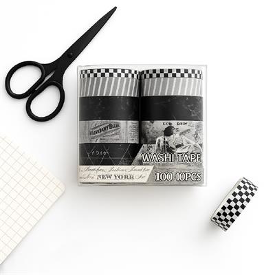 Dekoratif Washi Bant Seti – 10lu | M1