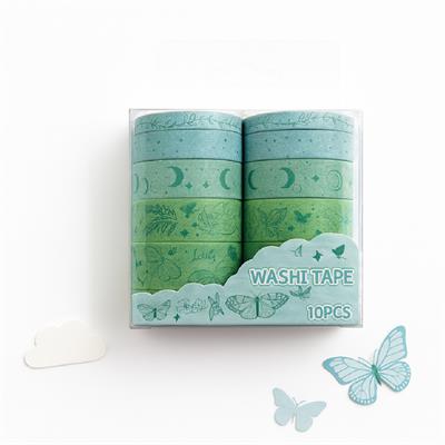 Dekoratif Washi Bant Seti – 10lu | M3