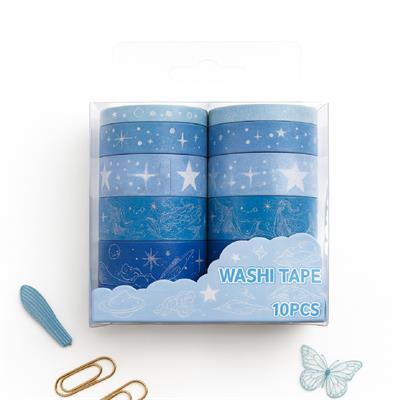 Dekoratif Washi Bant Seti – 10lu | M5