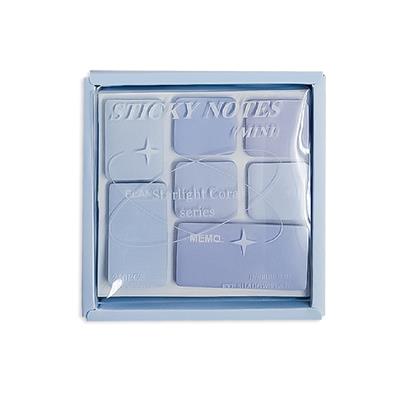 Göz Farı Paleti Tasarımlı Pastel Yapışkan Mini Not Kağıdı Seti