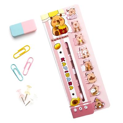 Kapibara Temalı Stick Marker – Yapışkan Ayraç ve İşaretleyici