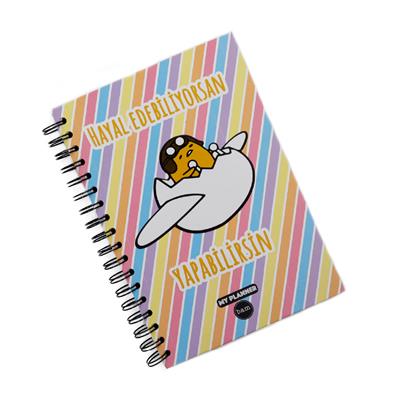 17x24 Konuşan Planner – Stickerlı Haftalık Planlayıcı (110 Sayfa) | M1