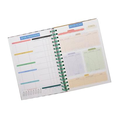 17x24 Konuşan Planner – Stickerlı Haftalık Planlayıcı (110 Sayfa) | M1