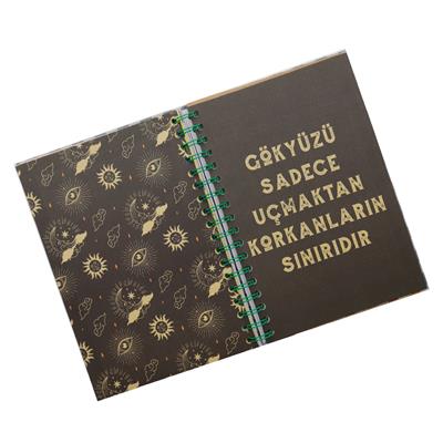 17x24 Konuşan Planner – Stickerlı Haftalık Planlayıcı (110 Sayfa) | M1