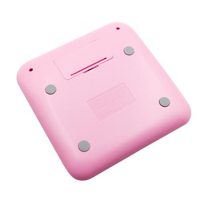 Renkli Pinterest Tarzı Hesap Makinesi – 12 Haneli, Pilli & Güneş Enerjili