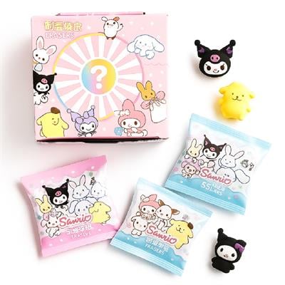 Silgi Özellikli Koleksiyonluk Figürlü Sürpriz Paket – Sanrio Karakterleri (1 Adet)