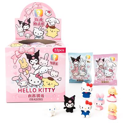 Silgi Özellikli Koleksiyonluk Figürlü Sürpriz Paket – Sanrio Karakterleri (1 Adet)