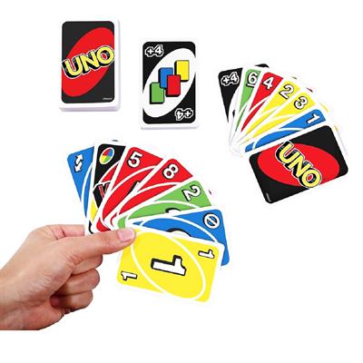 UNO Klasik Kart Oyunu – Renkli Aile ve Arkadaş Eğlence Kartları (112 Parça)