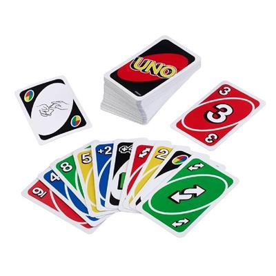 UNO Klasik Kart Oyunu – Renkli Aile ve Arkadaş Eğlence Kartları (112 Parça)