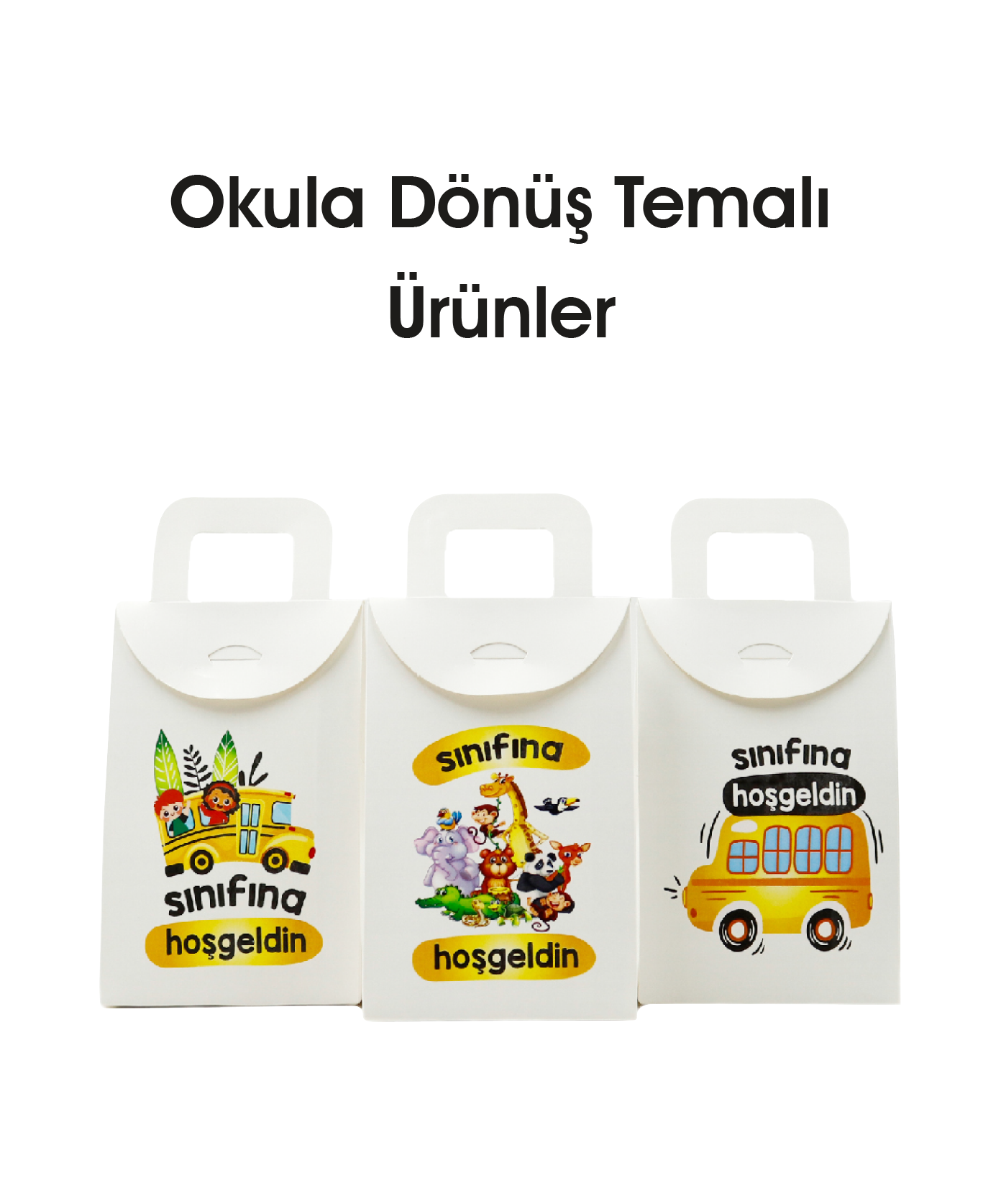 Okula Dönüş Temalı Ürünler