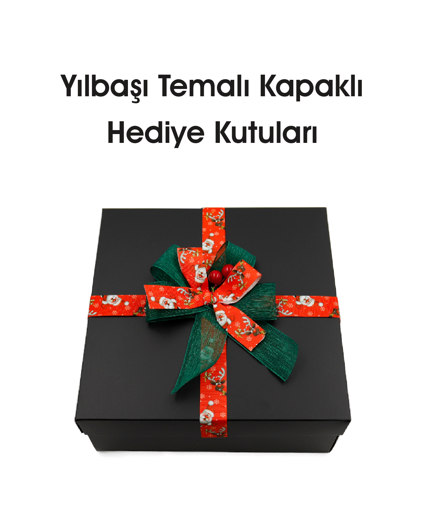 Yılbaşı Temalı Hediye Kutuları