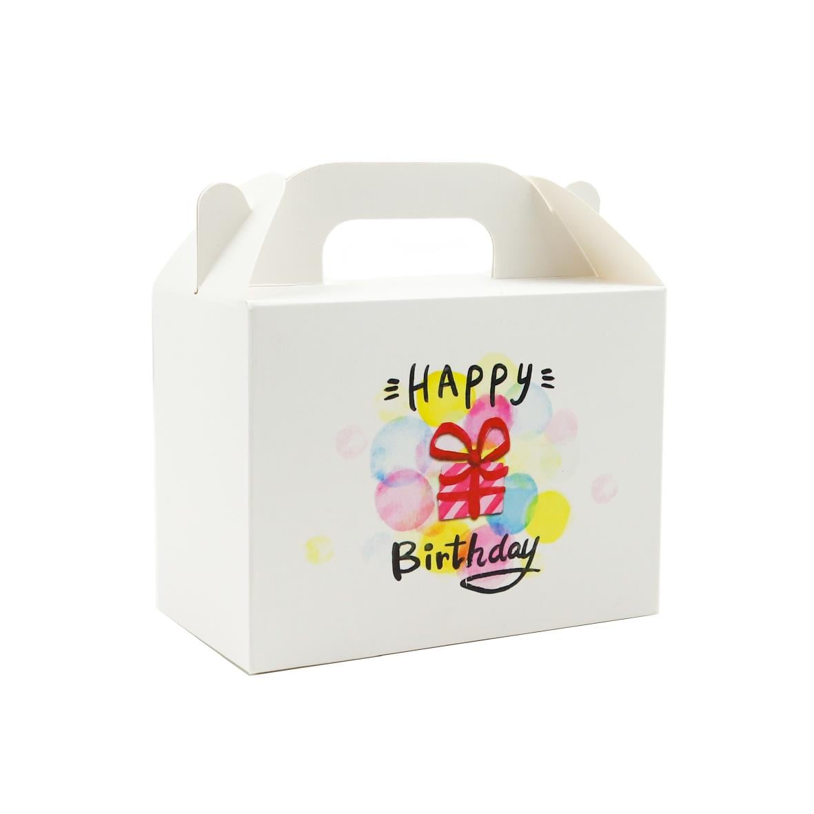 10x14 Doğum Günü Temalı El Geçme Hediye Kutusu M3 (3'lü Set)