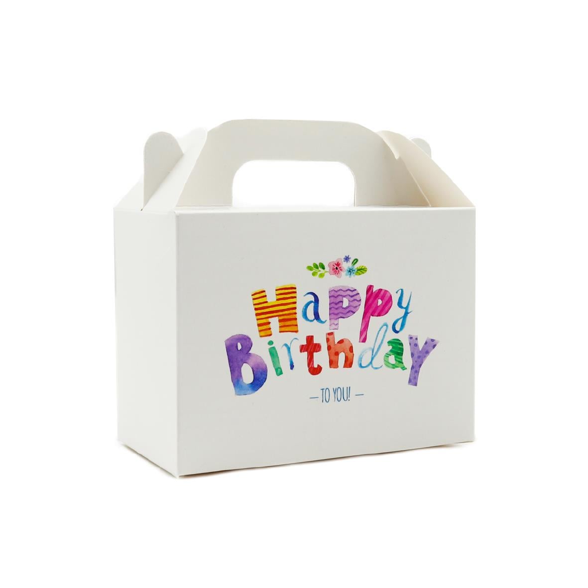 10x14 Doğum Günü Temalı El Geçme Hediye Kutusu M2 (3'lü Set)