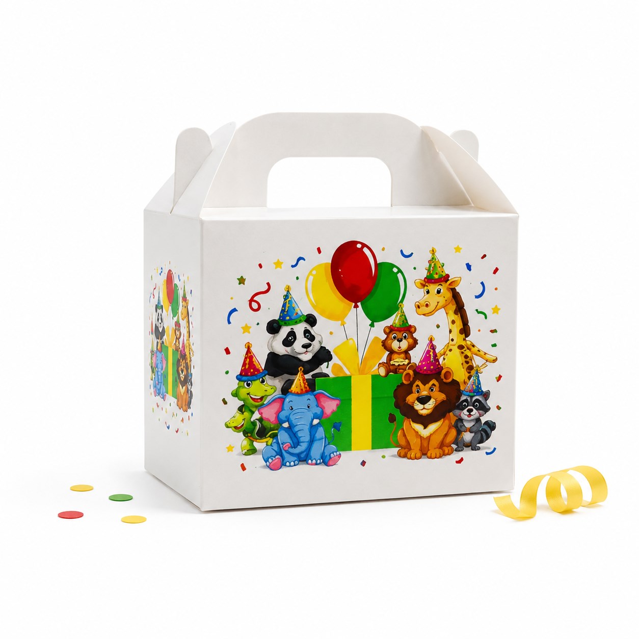 10x14 Safari Temalı Hediye Kutusu (3'lü Set)