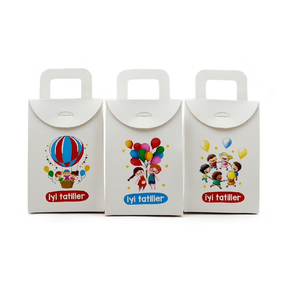 10x15 CM İyi Tatiller Temalı Çanta Model Kutu