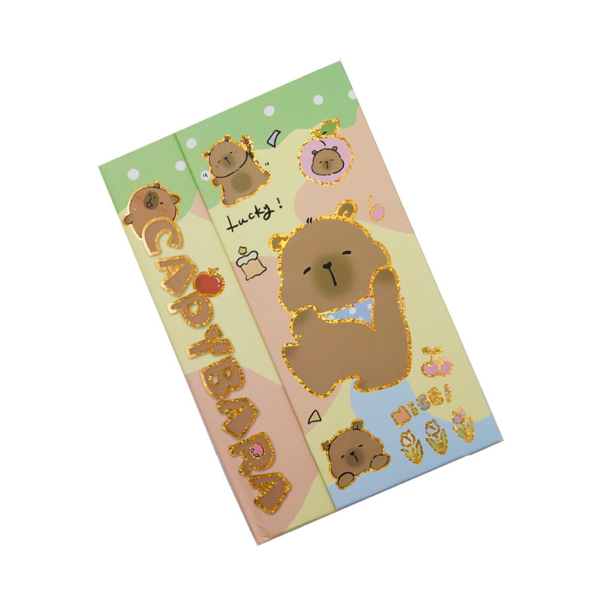 22x15 Capybara Mıknatıs Kapaklı Defter (100 Yaprak)