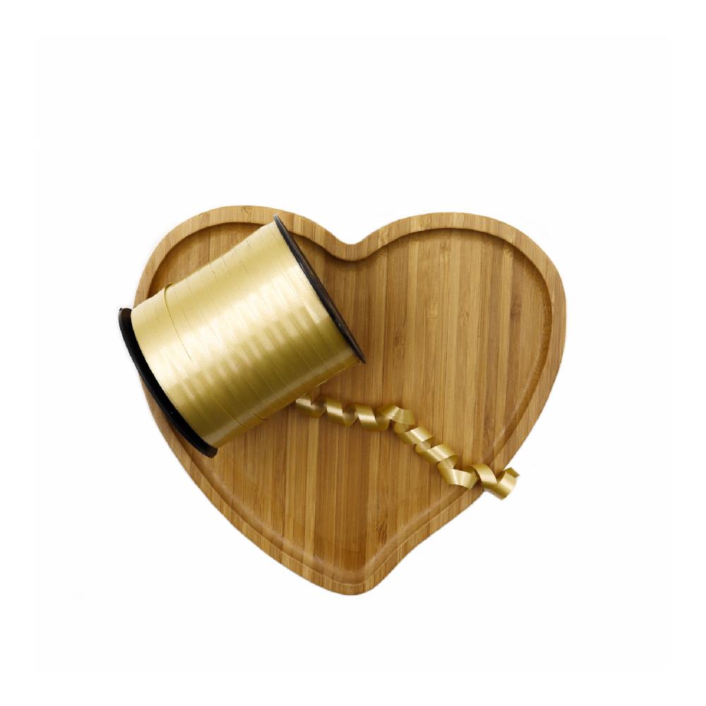 Gold Renk Mat Şerit Rafya 