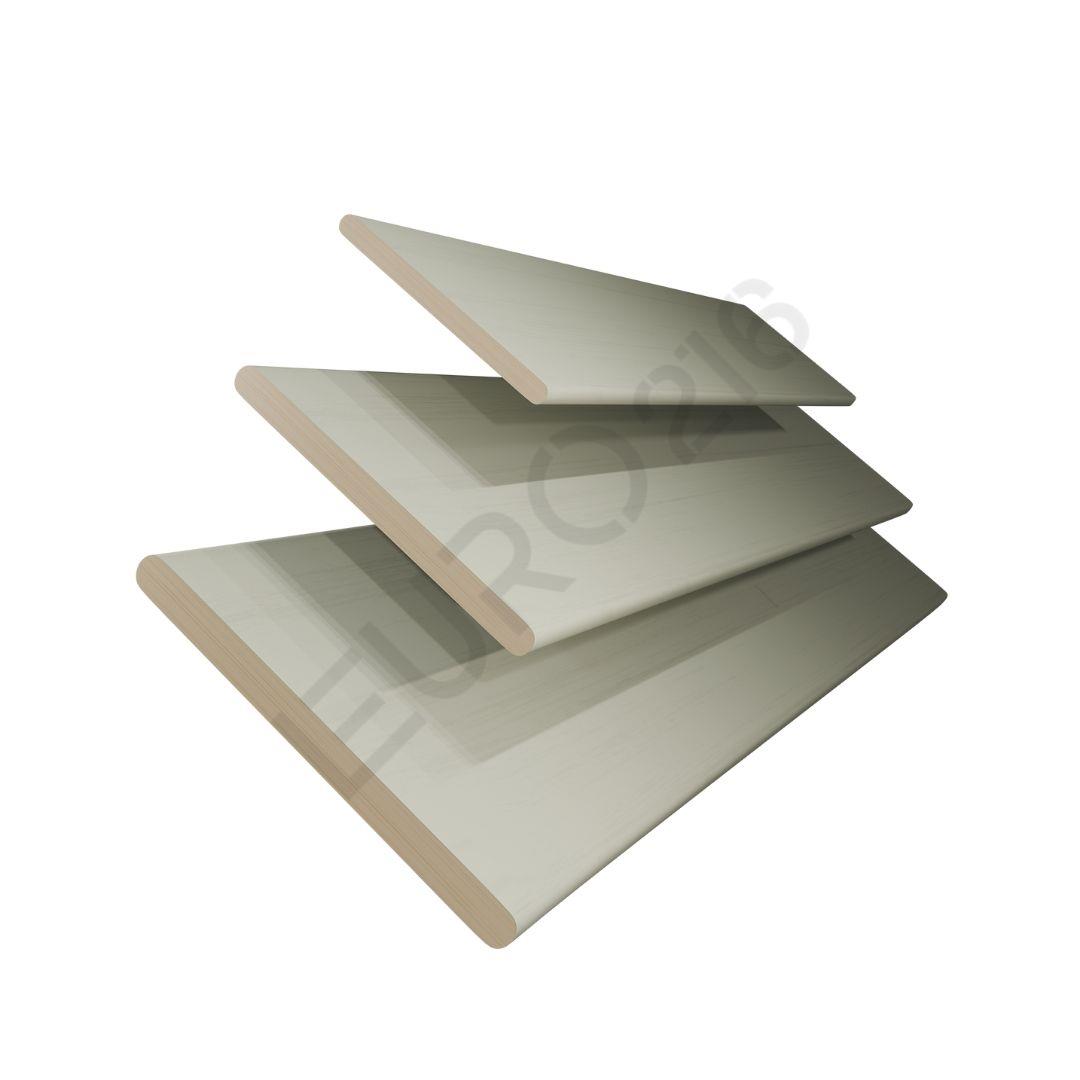 REDÜKTÖRLÜ / Zincirli Ahşap Jaluzi Perde 50 mm %100 Orjinal Ahşap Kurdeleli KREM Renk