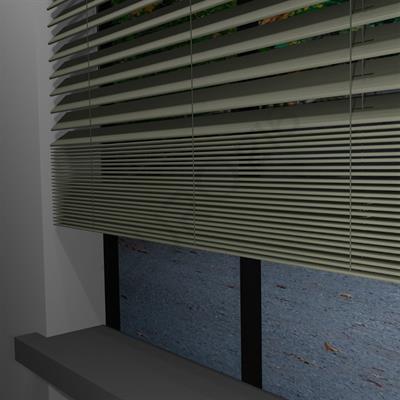 REDÜKTÖRLÜ / Zincirli Ahşap Jaluzi Perde 50 mm %100 Orjinal Ahşap TAŞ Renk