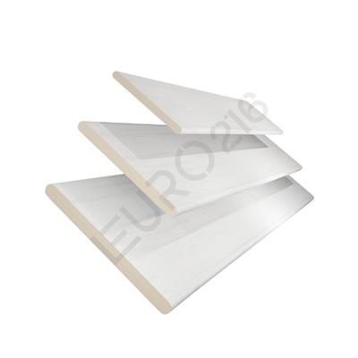 REDÜKTÖRLÜ / Zincirli Ahşap Jaluzi Perde 50 mm %100 Orjinal Ahşap Kurdeleli BEYAZ Renk