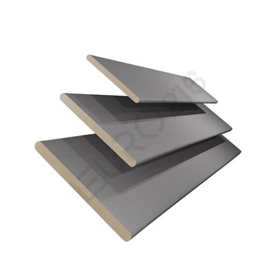 REDÜKTÖRLÜ / Zincirli Ahşap Jaluzi Perde 50 mm %100 Orjinal Ahşap Kurdeleli GRİ Renk