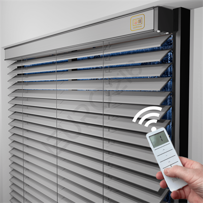 MOTORLU Ahşap Jaluzi Perde 50 mm %100 Orjinal Ahşap GRİ Renk