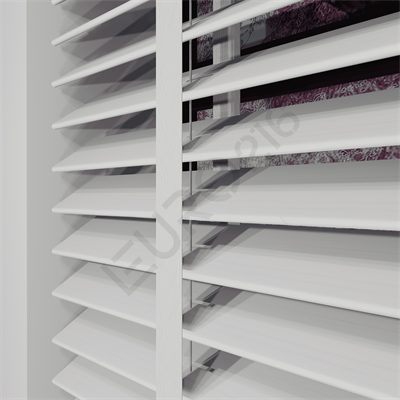 MOTORLU Ahşap Jaluzi Perde 50 mm %100 Orjinal Ahşap Kurdeleli BEYAZ Renk