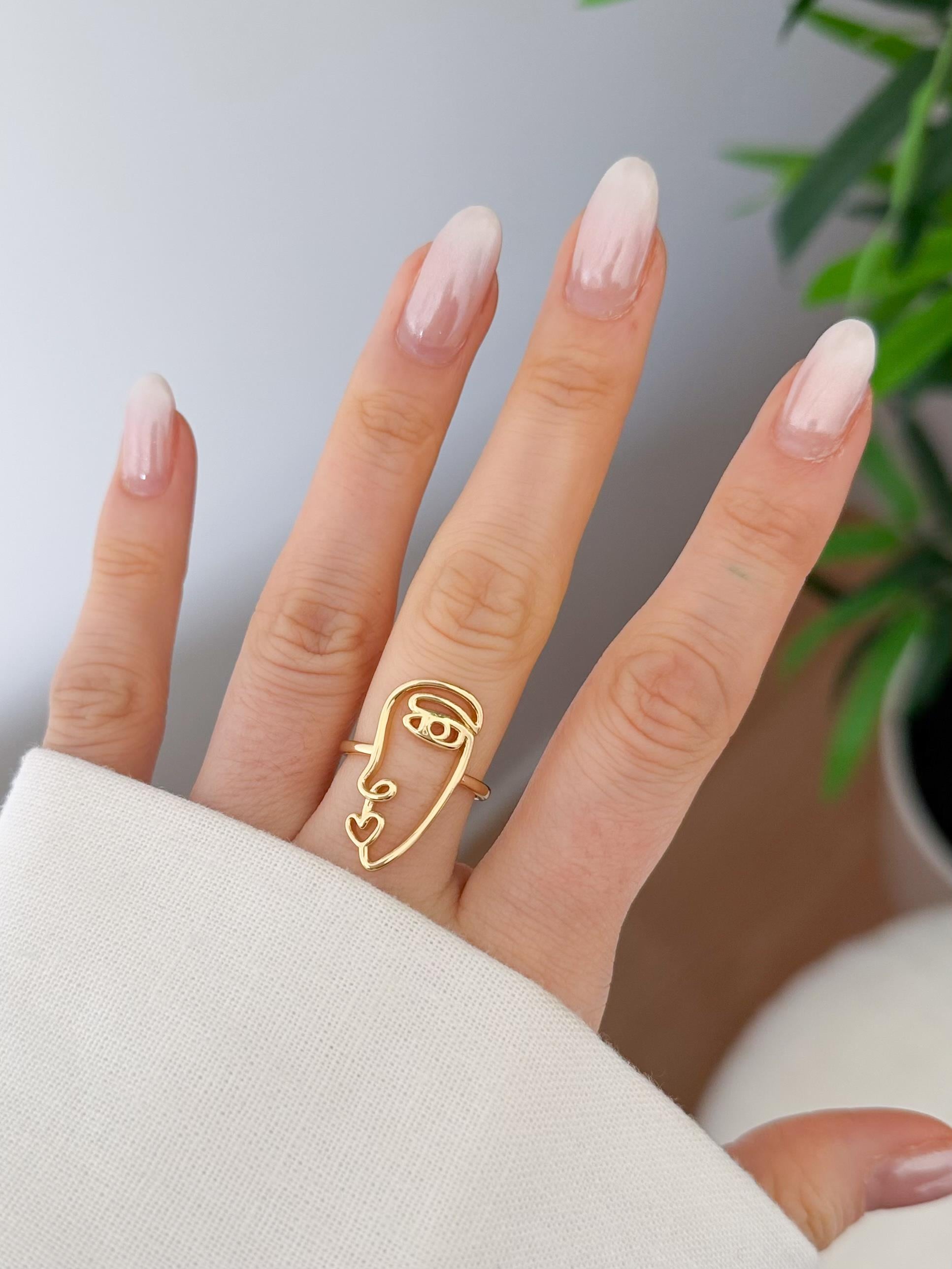 Çelik Face Yüzük (Ayarlanabilirdir)