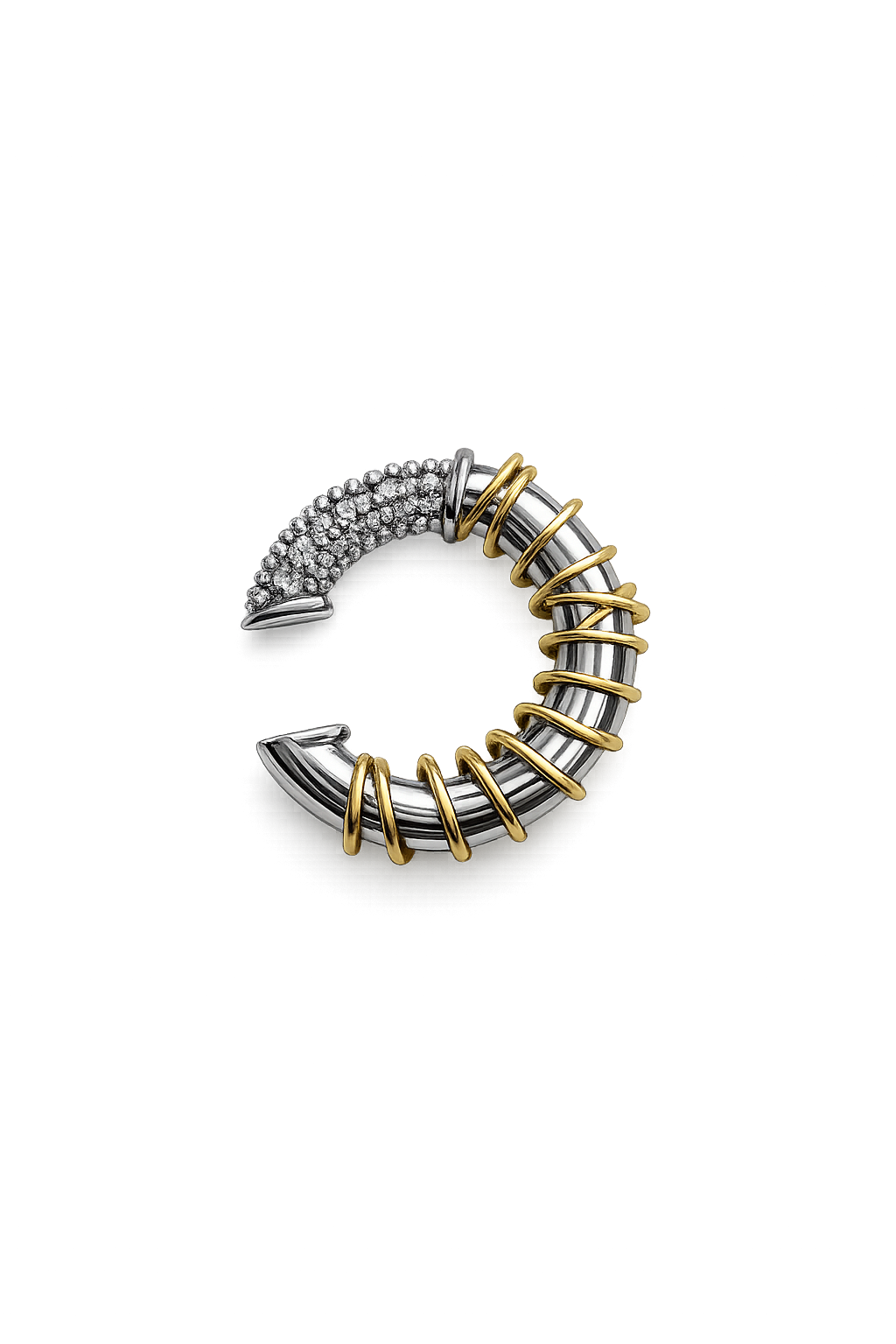 Çelik Kıkırdak Küpe