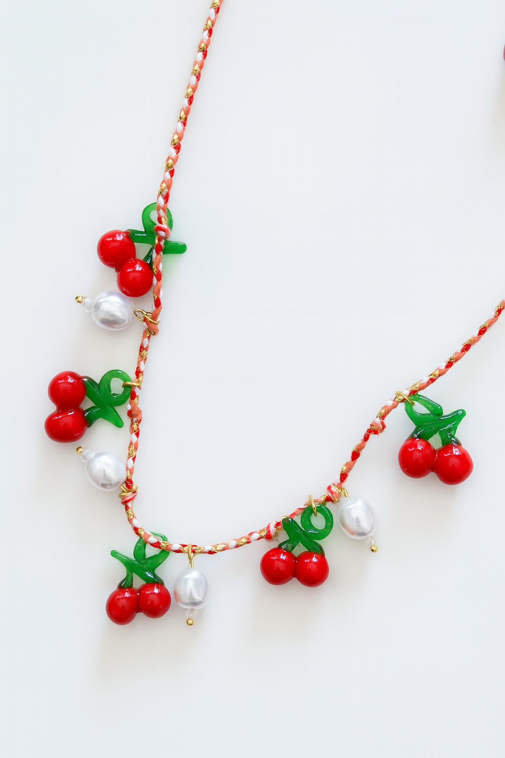 Çelik Murano Charm Kolye